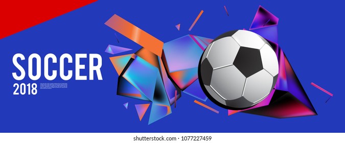 
soccer 2018 background banner and poster
