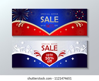 Soccer 2022 international world, competition, Sale banners, set with sports football, fan people, award cup, goal, soccer ball symbols, Russian folk art firework background sign typography web design