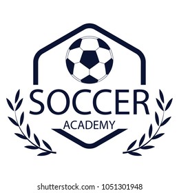 Soccer Academy Logo Vector Template Design