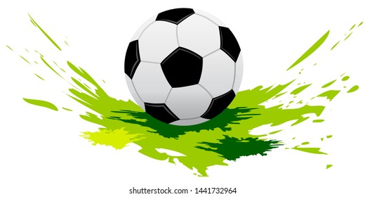 Soccer Action Ball Vector Logo Stock Vector (Royalty Free) 1441732964 ...