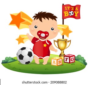 Soccer Baby Boy