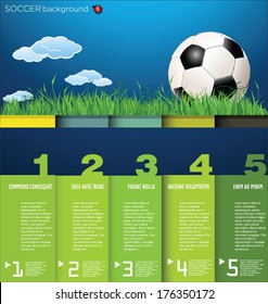 Soccer background