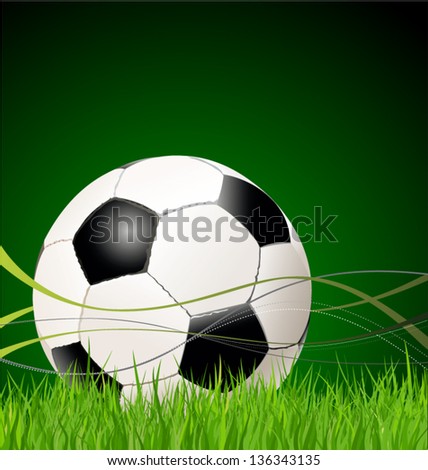 Similar – Soccer ball Joy Playing