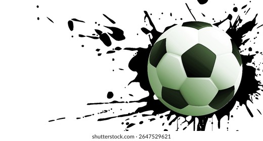 Fußball-Hintergrund Leder Fußball. Fußbälle oder Fußball.