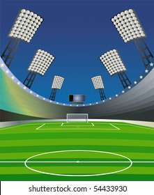 Football Stadium Cartoon High Res Stock Images Shutterstock