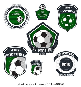 Soccer Badge Logo Design Templates