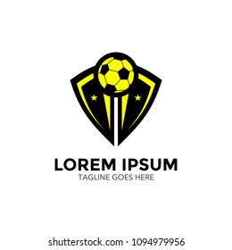 soccer badge logo. icon. vector illustration