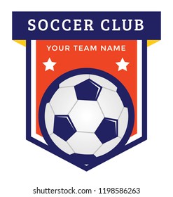 
A soccer badge representing soccer club
