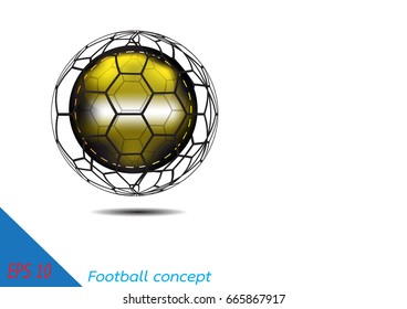 Soccer ball 3 D