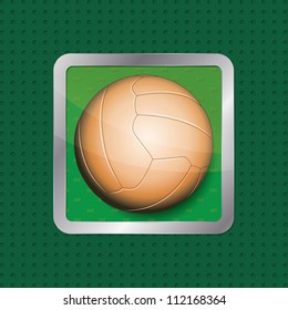 Soccer ball app icon