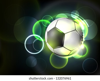 Soccer Ball Background.