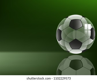Soccer ball banner