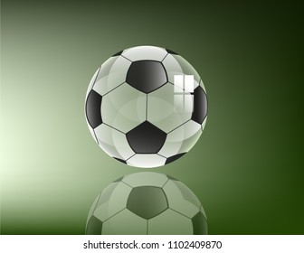 Soccer ball banner