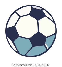 soccer ball brings success in competition icon isolated