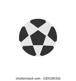 soccer ball color icon from Brazilian carnival set