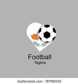 soccer ball and country flags 