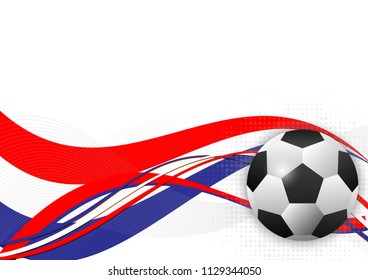 Soccer ball design element vector abstract background