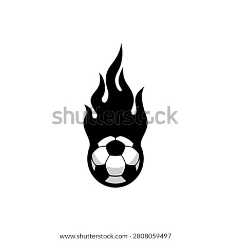 Soccer ball design, fire ball sport 