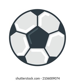 diseño de pelota de fútbol sobre blanco