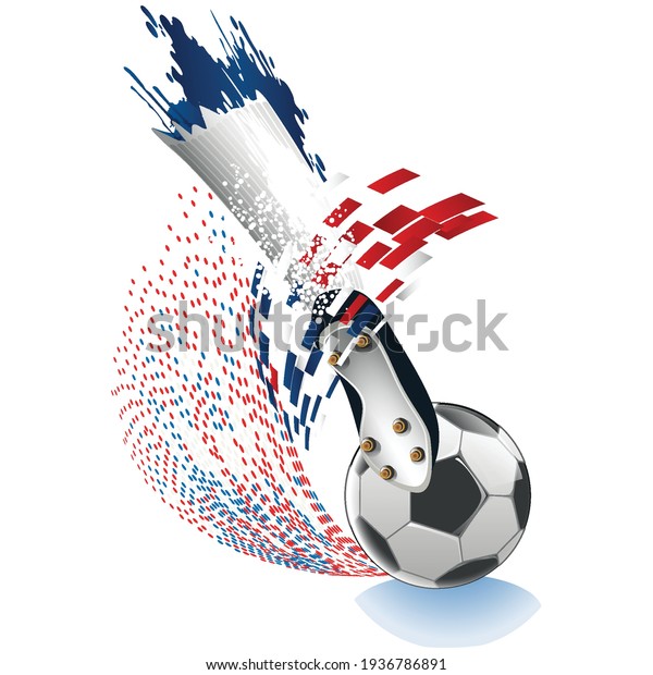 Soccer ball design vector\
illustration