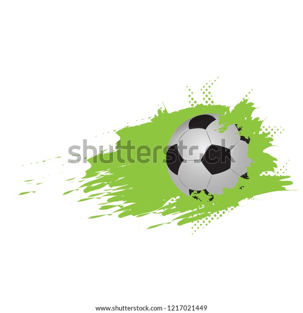 Soccer Ball Effect Vector Illustration Design Stock Vector (Royalty ...