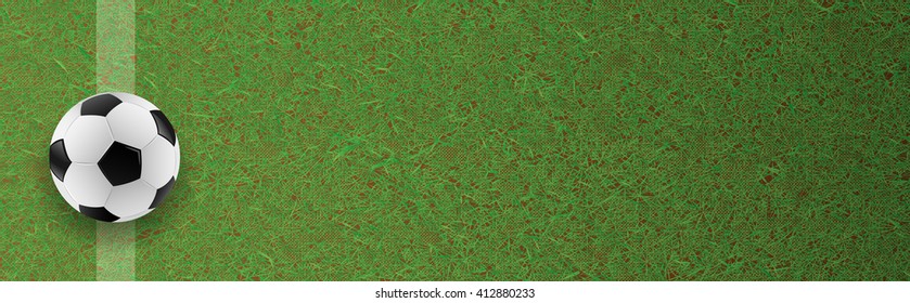 soccer ball field background