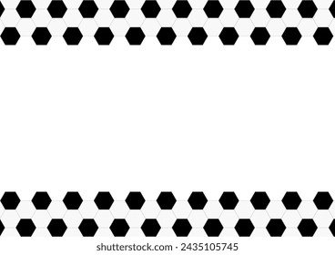 Soccer Ball or Football Background. Football championship. Soccer Banner Template for Poster. Vector Illustration. 