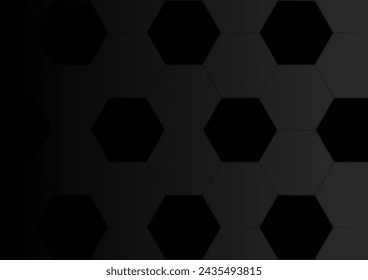 Soccer Ball or Football Background. Football championship. Soccer Banner Template for Poster. Vector Illustration. 