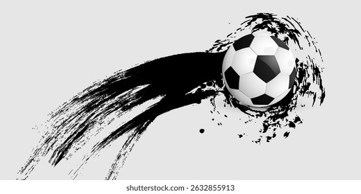 Soccer Ball Football Bounce Doodle Drawing Illustration Vector Icon