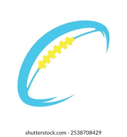 Soccer ball or football flat icon for sports apps and websites. Vector illustration.