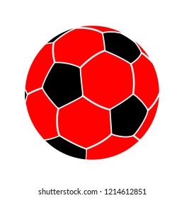 Soccer ball, football icon – stock vector