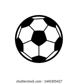 Soccer Ball Football Symbol Icon Vector Design Illustration