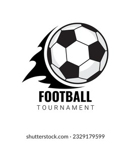 Soccer ball football tournament icons. Symbol or emblem. vector illustration