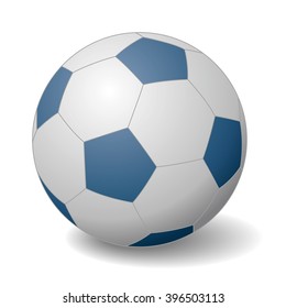 soccer ball, football, vector illustration