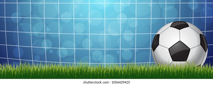 Soccer Ball Goal Stock Vector (Royalty Free) 1056429425 | Shutterstock