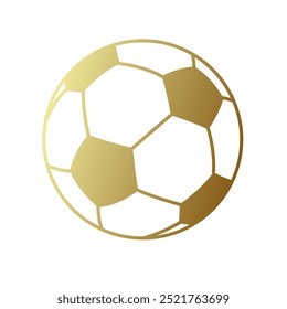 Soccer Ball Gradient Art Vector