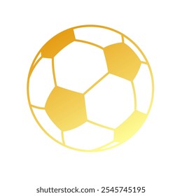 Soccer Ball Gradient Art Vector