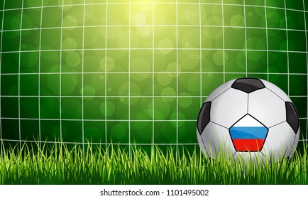 Soccer Ball in a Grid