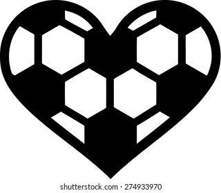 Soccer Ball Heart
