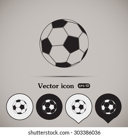 Soccer ball icon