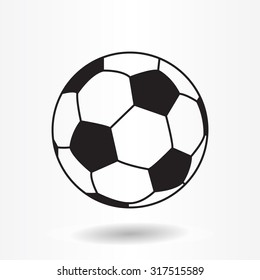 Soccer ball icon