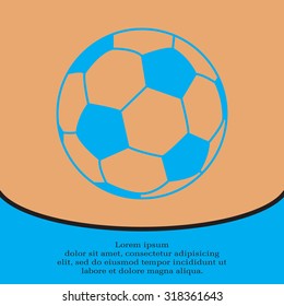 Soccer ball icon