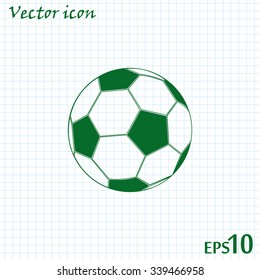 Soccer ball icon