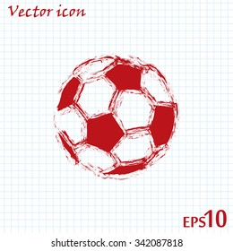 Soccer ball icon