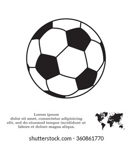 Soccer ball icon