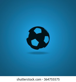 Soccer ball icon.