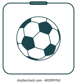 Soccer ball icon