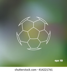 Soccer ball icon