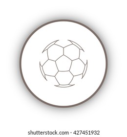 Soccer ball icon