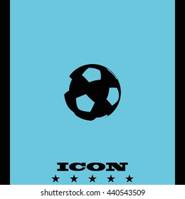 Soccer ball icon.